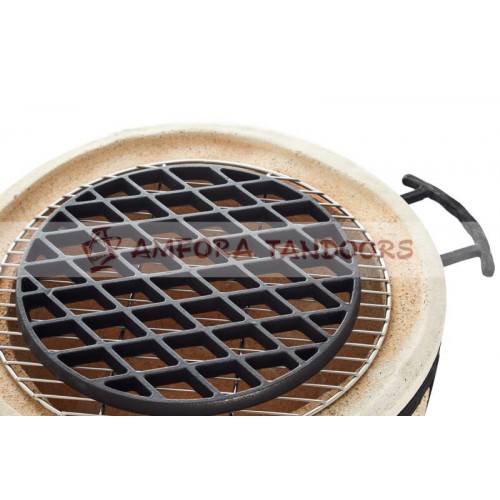 Grilovací mřížka 27,5 cm, litina Amfora 0001653