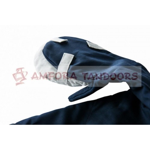 Rukavice a polštářky 2 ks na výrobu chleba v tandoor peci Amfora 0002949
