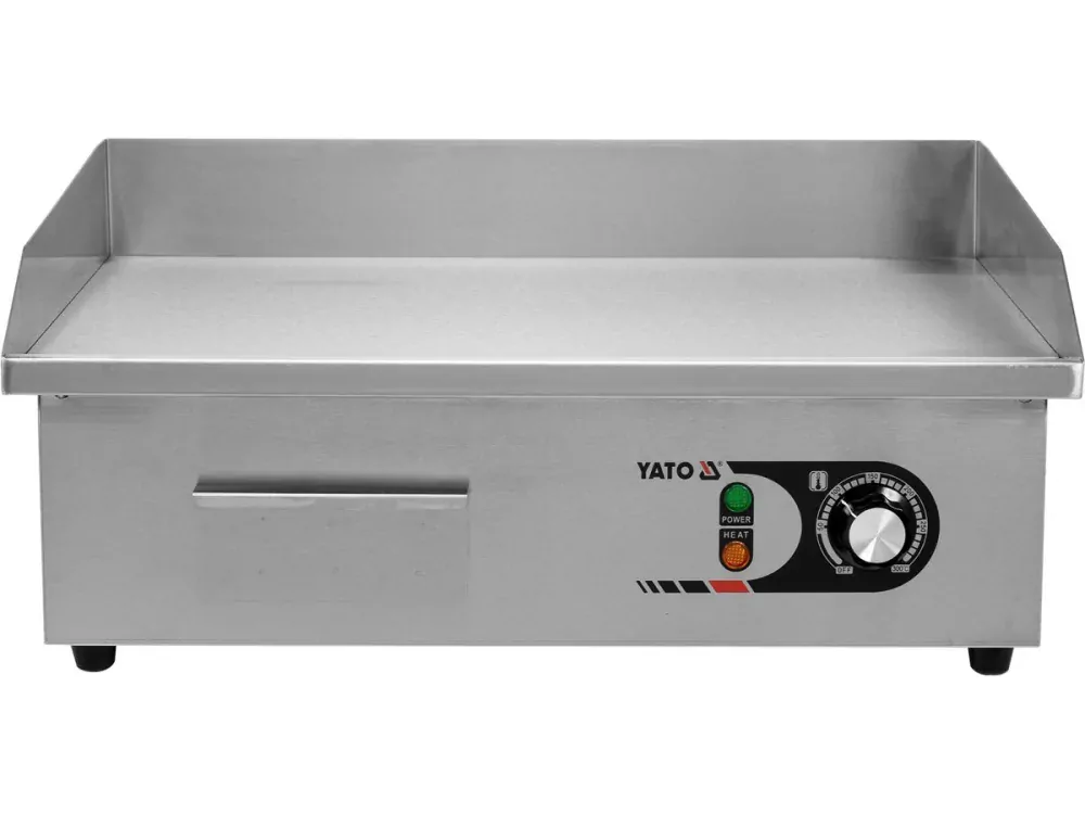 Yato Grilovací deska 55x35 cm, hladká plancha 3 kW YG-04585 elektrická