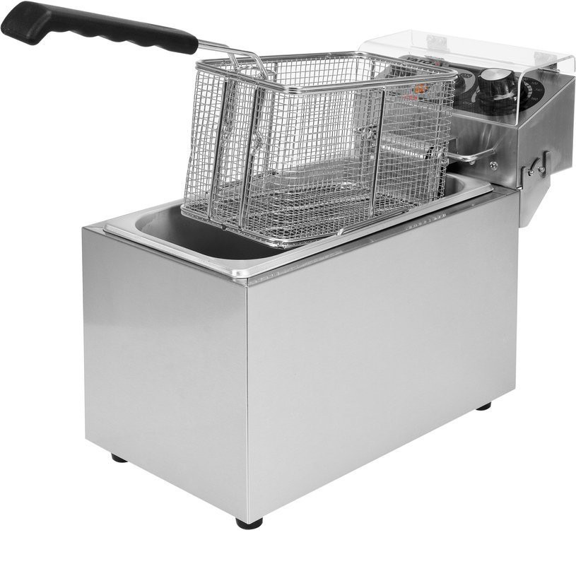 Yato Fritéza 8 l, 2 kW, 230V jednokomorová YG-04609, nerezová