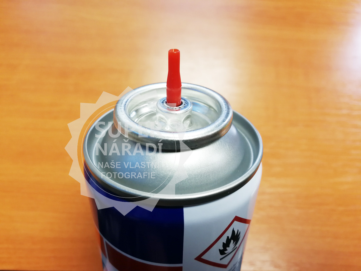 Atomic Náplň, plyn butan do zapalovačů 300 ml, 168g 01.42034 + 5 nástavců