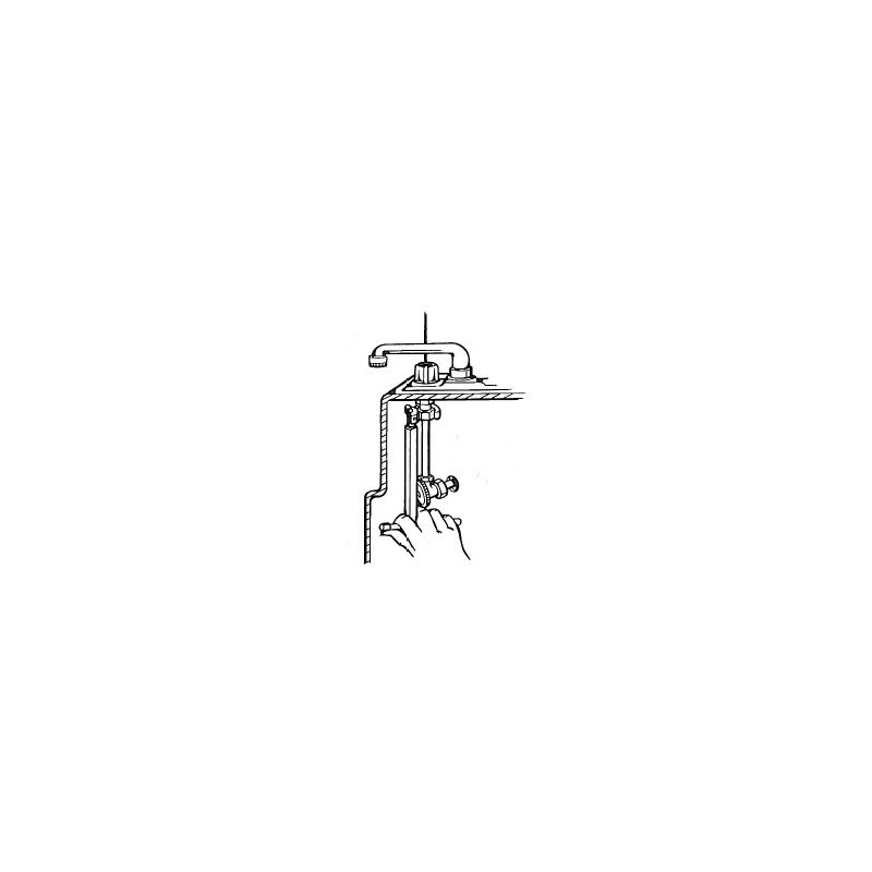MGF Tools Set montážní umyvadlový klíč 9-10-11-12-13-14-17mm + čelist 920387