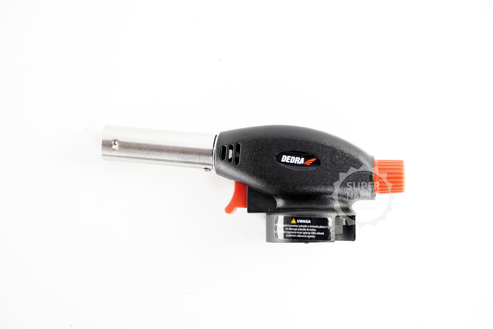 Dedra Plynový hořák 20 mm 1,3 kW piezo 31A032 1200°C na odtlačné ventilové kartuše 227g