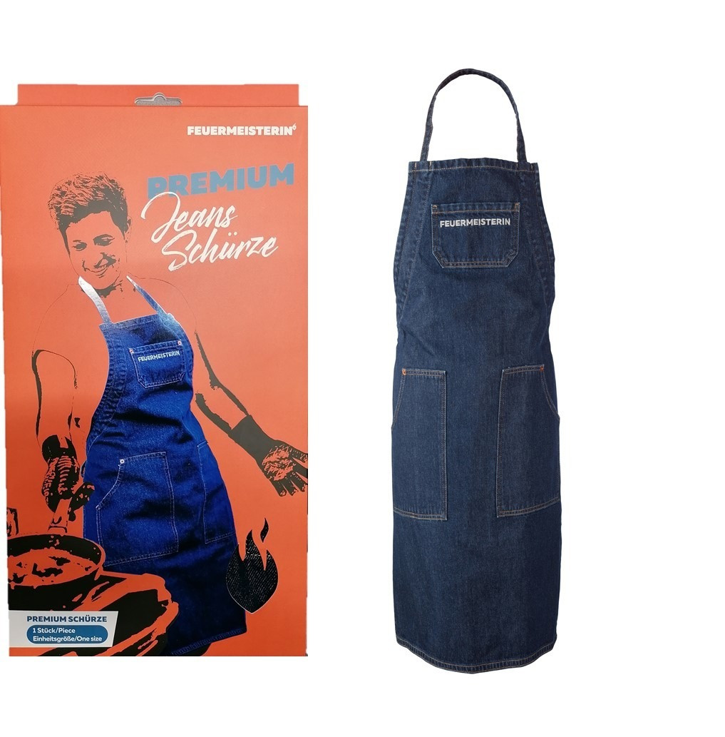 Kuchyňská zástěra Premium Denim Feuermeister 1210FM1400A