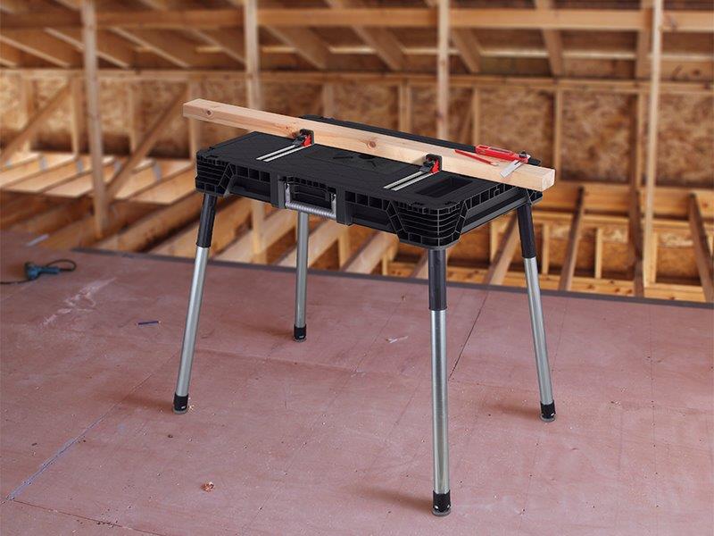 Stůl Keter ROC Jobmade Portable Table dílenský 610501, 239985 skládací pracovní stůl