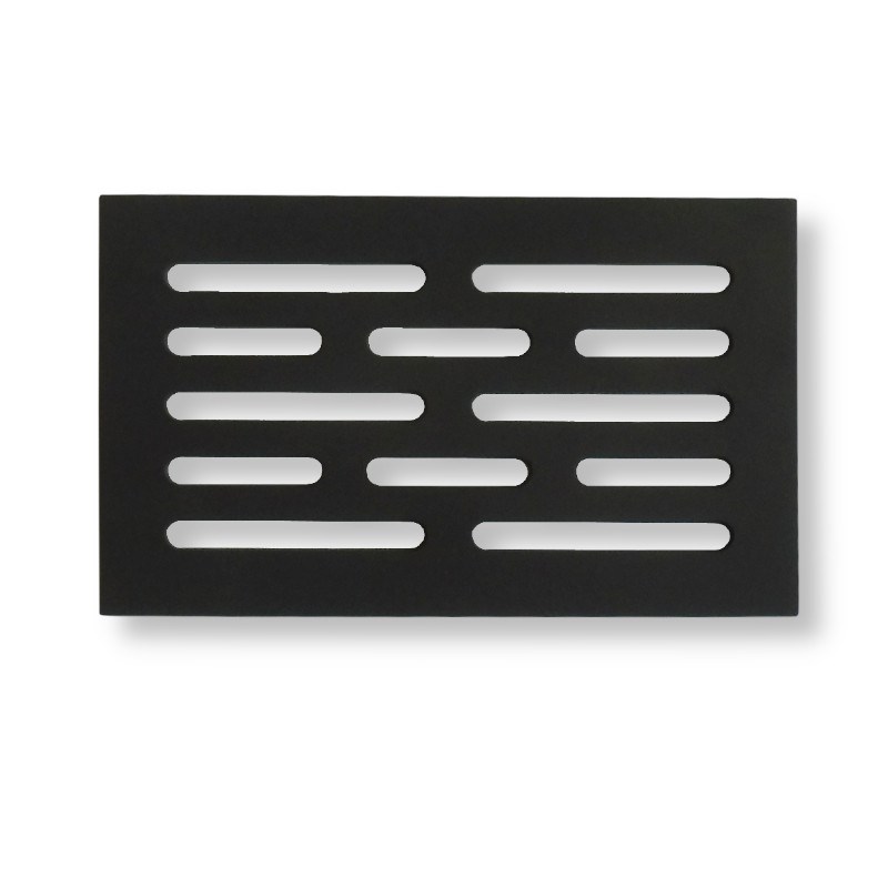 Ocelový rošt 6x10" 157x263mm do kamen, krbů tl. 8 mm LBS