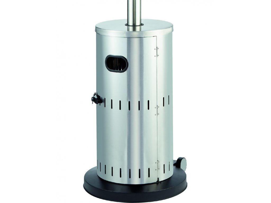Tepelný plynový zářič Solid 14 kW, Inox se zasouvacím sloupkem Enders 5800