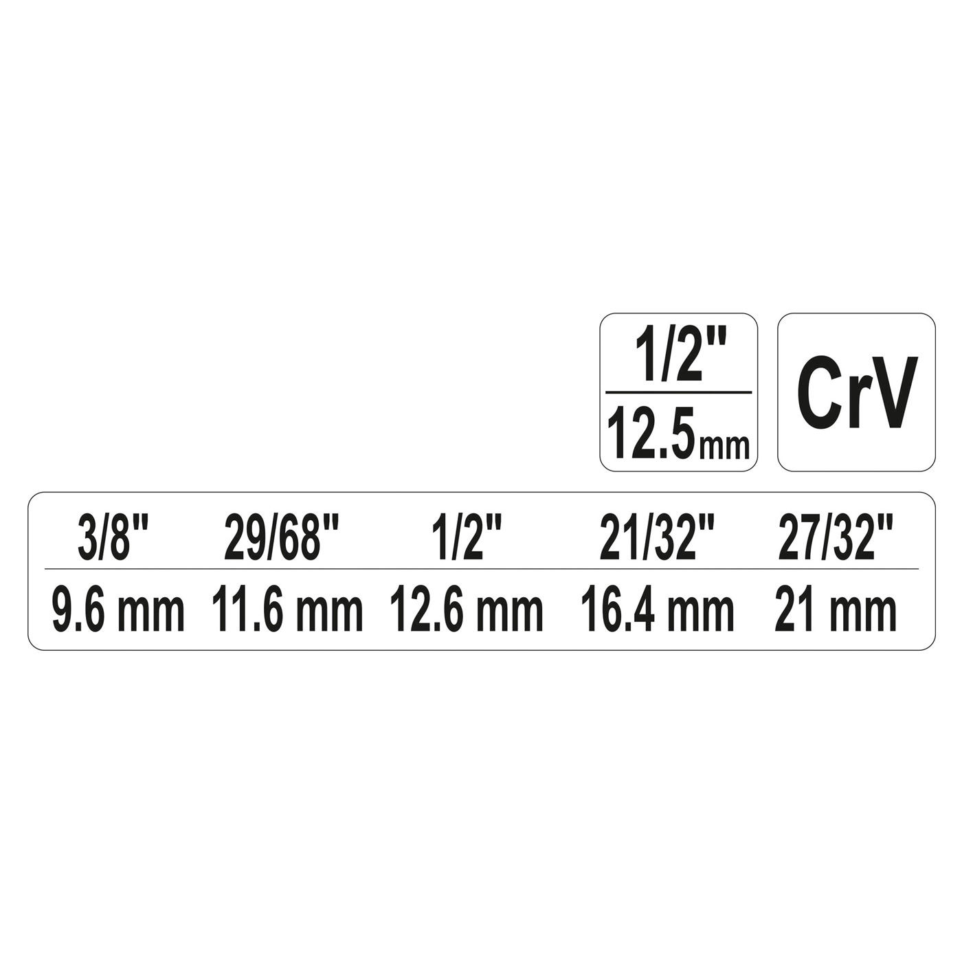 YATO Klíč na radiátorové šroubení 1/2", YT-03317
