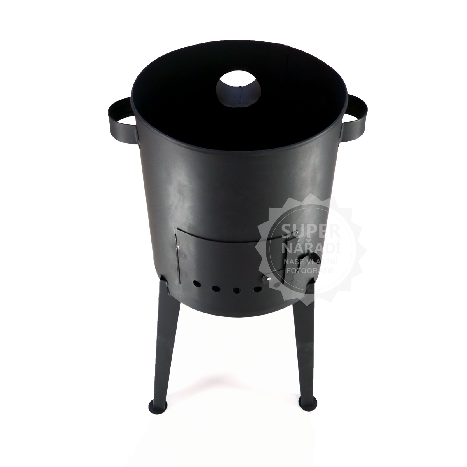PLD Kotlina Ø 39 cm Termo KTW2 dlouhé nohy + komínek, pro kotlíky 16-20l