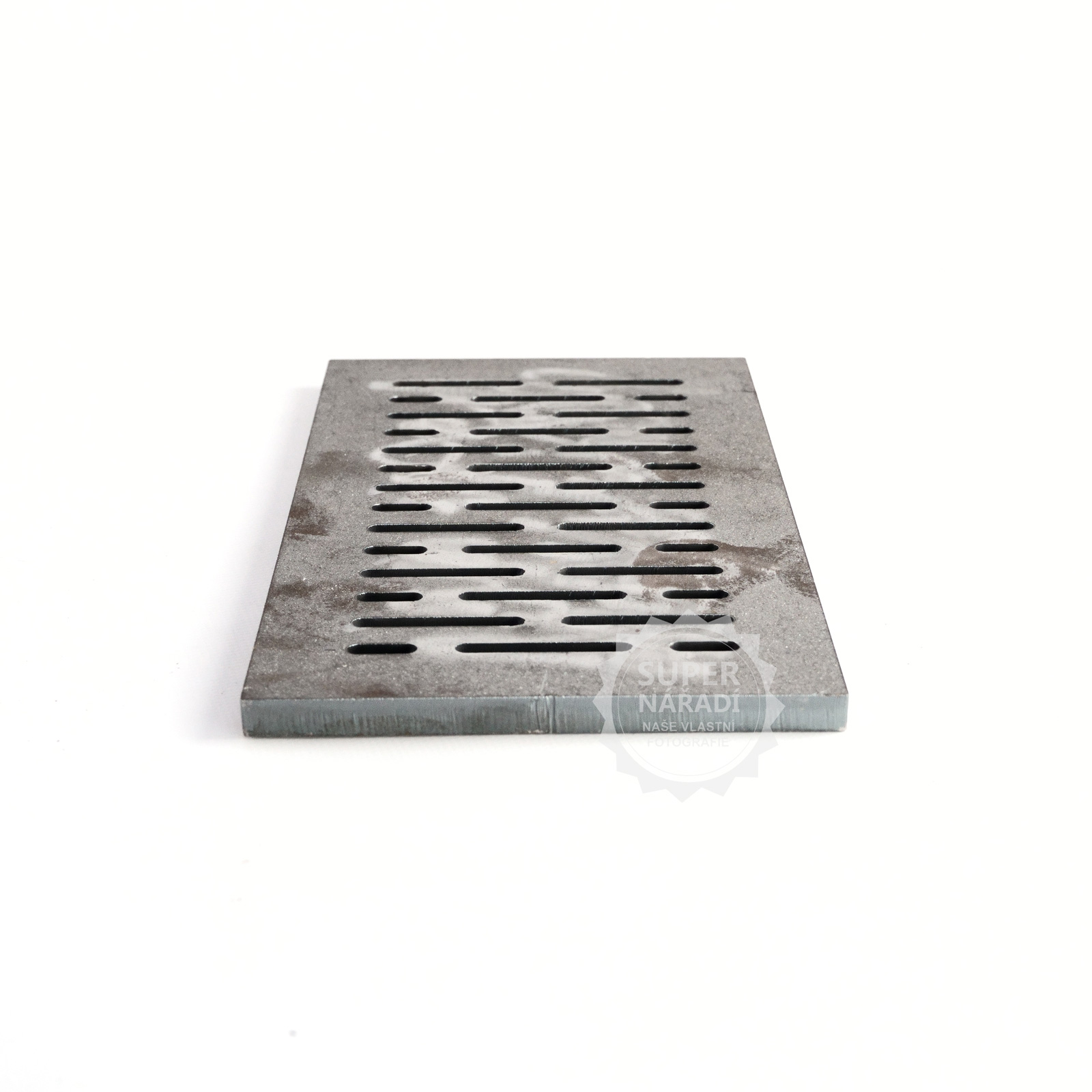 Ocelový rošt 6x11", 10mm 153x280 do kamen, krbů Braver palivový BR6X11