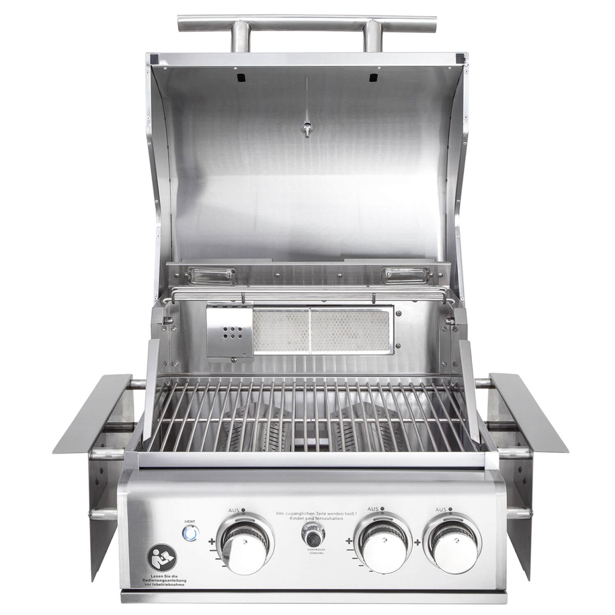 Plynový gril Top-Line Chef "S" 10,5 kW 2+1  vestavný ALL'GRILL 100959 nerezový, Airsystem