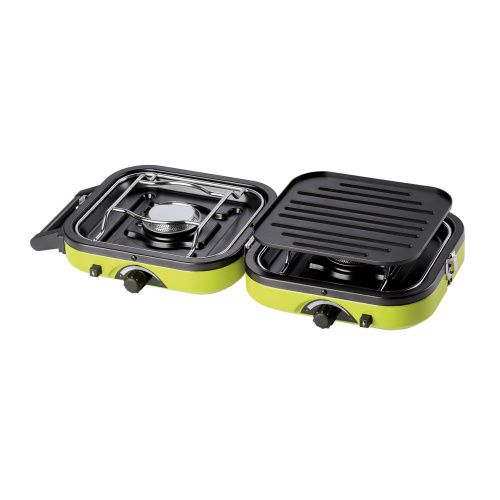 Meva vařič Dual Compact UKP22003 propan-butanový s grilem, skládací na kartuše 7/16"