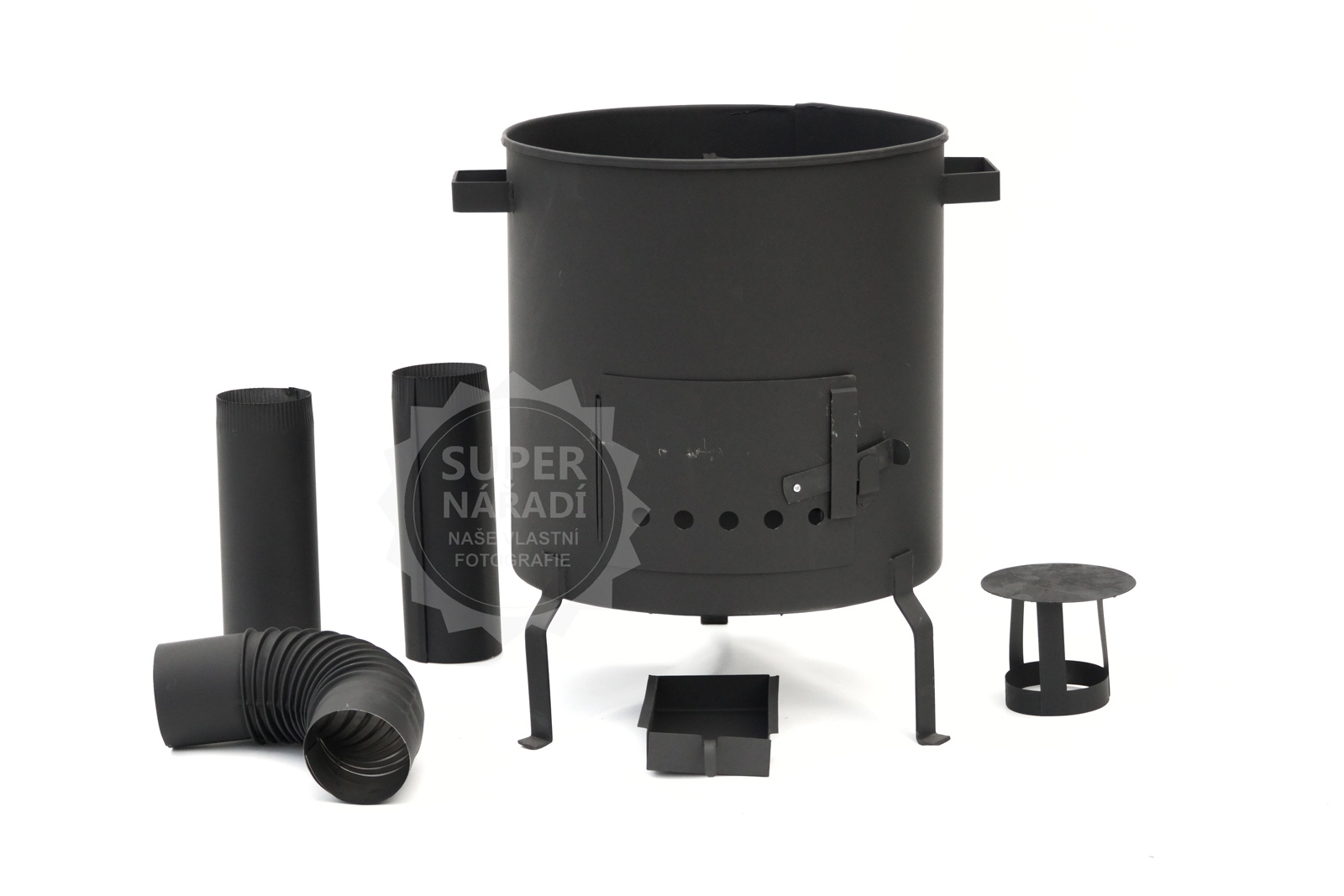 PLD Kotlina Ø 42 cm Termo KTMXL zesílená 1,5 mm + komínek, pro kotlíky 20-25l