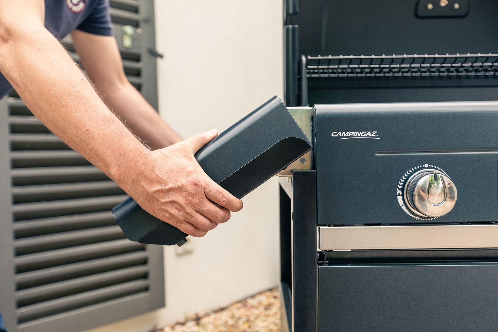 Campingaz Select 4 EXS 14,3 kW 2181088 plynový gril Culinary 4 hořáky + vařič, s dvířky