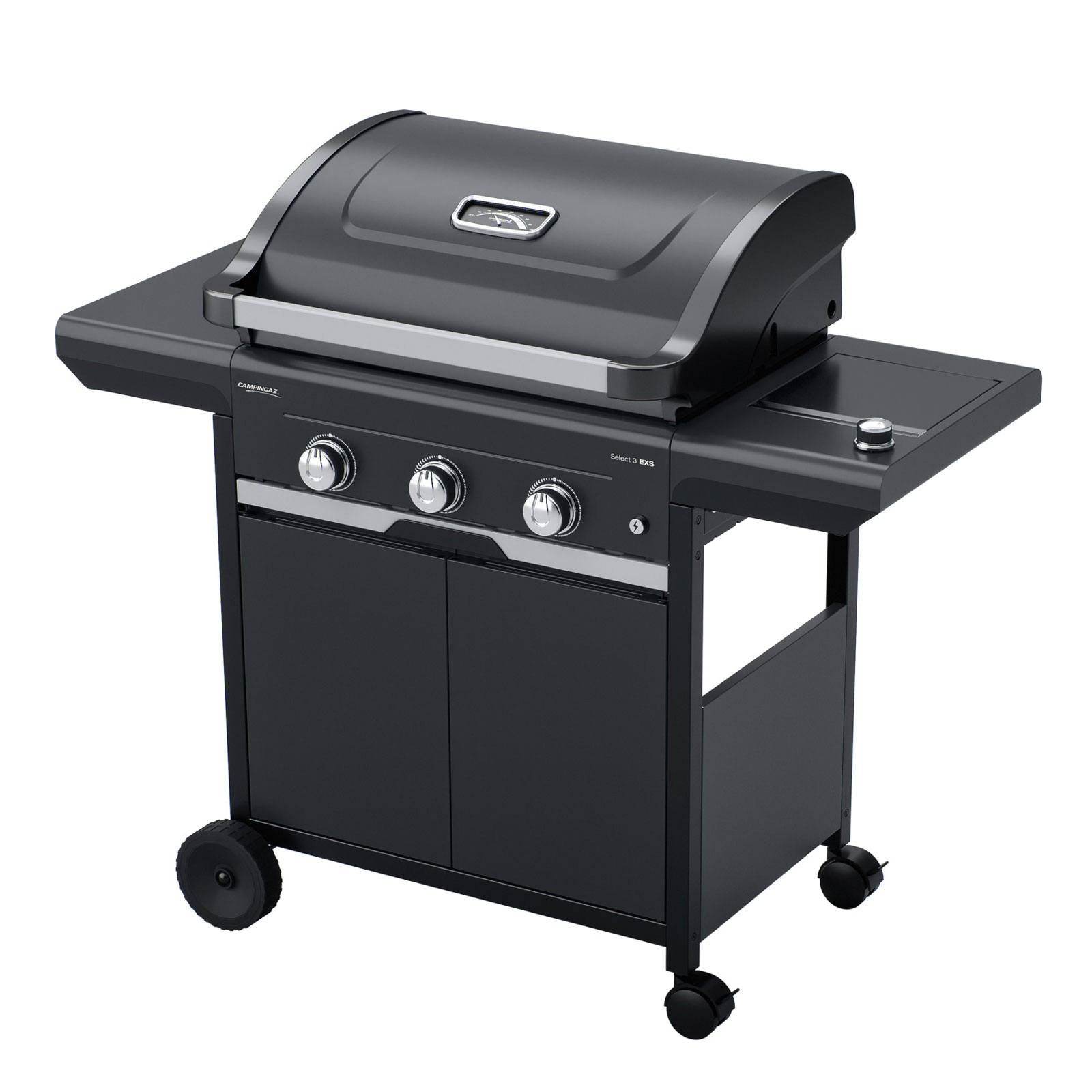 Campingaz Select 3 EXS 11,3 kW 2181074 plynový gril Culinary 3 hořáky + vařič, s dvířky