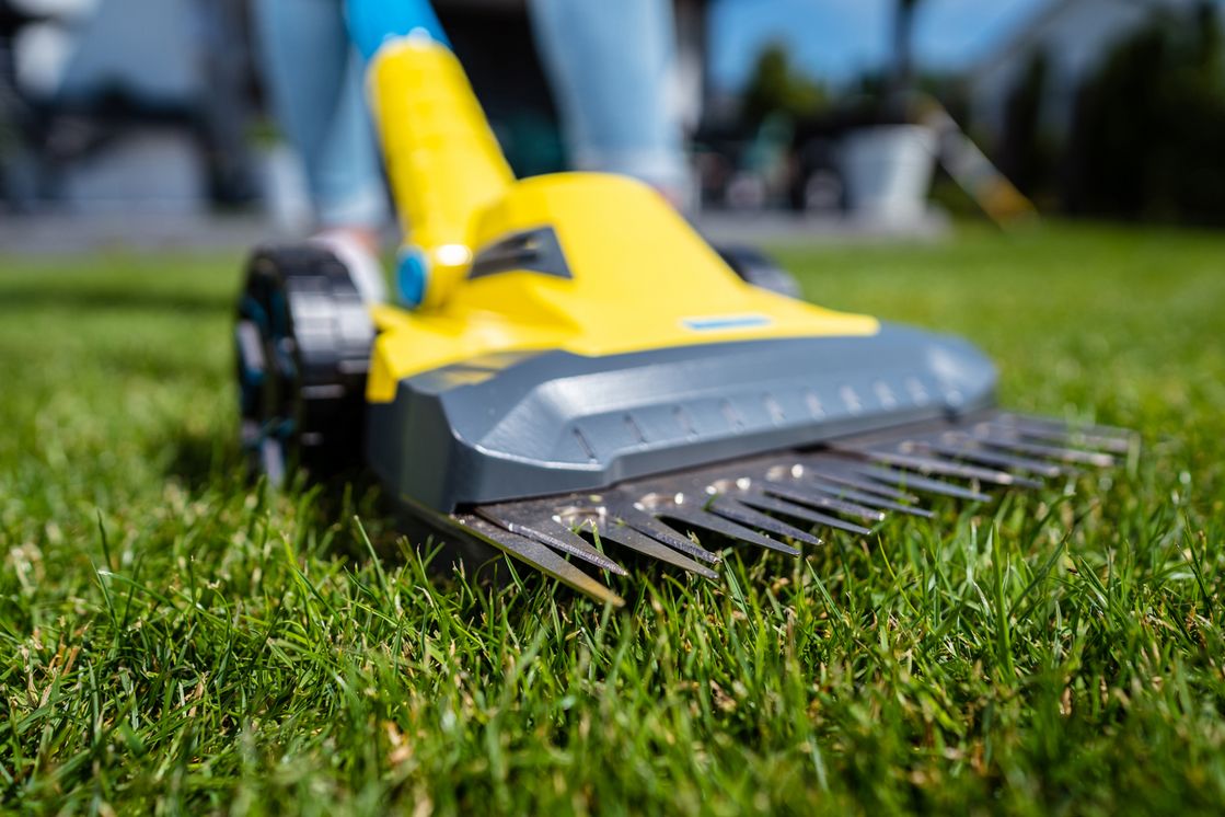 Gloria FINECUT 18V kompaktní Akku sekačka trávy 001301.0000 nožová - bez baterie, nabíječky