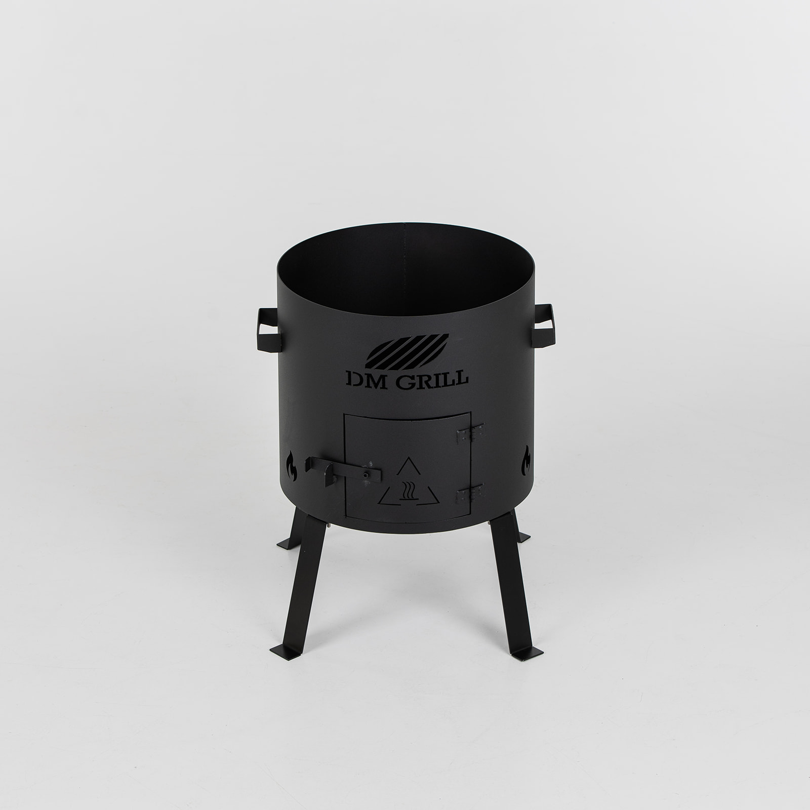 DM Grill Fergana 22, 45cm kotlina na kotlíky 22-25l, GR-083, 2mm ocel, topeniště