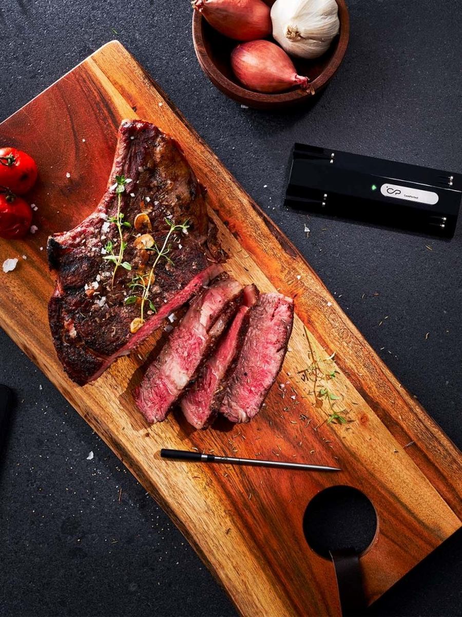 Bezdrátový teploměr na maso CookPerfect CPW-1 Wifi+Bluetooth do 120 m