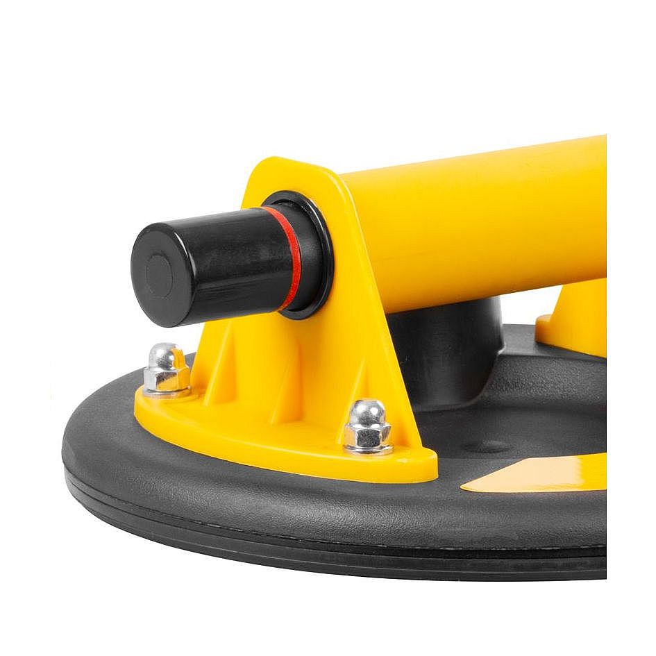 Držák, nosič na dlažbu 200mm s manometrem, 1 přísavka do 120kg, Strend Pro 2172827