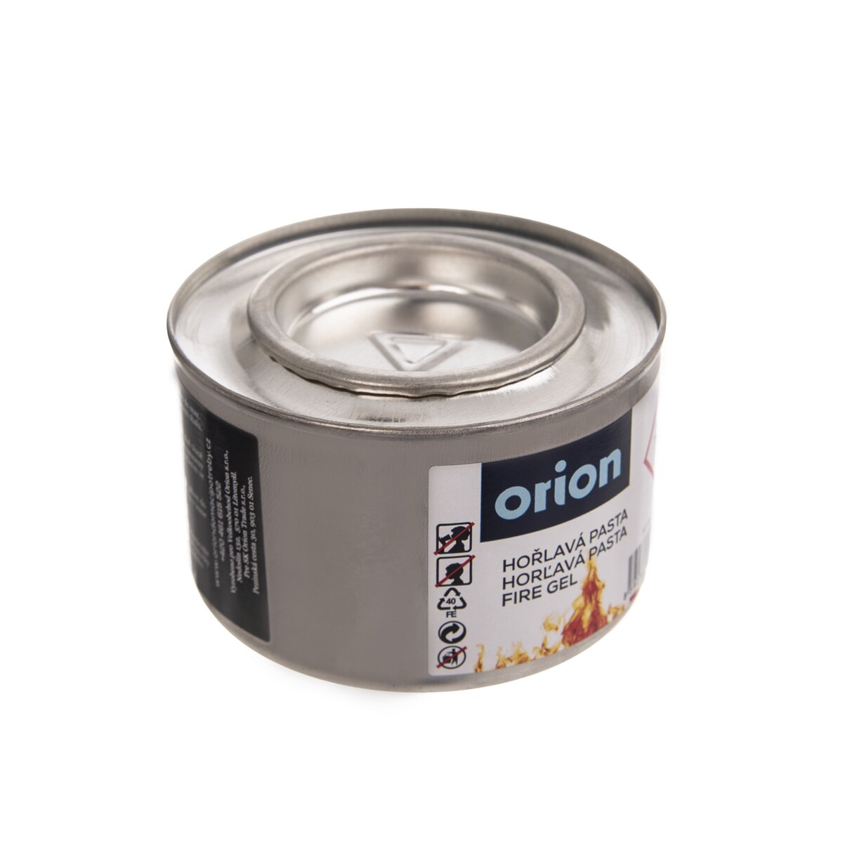 Orion Hořlavá pasta, gel Firegel 200g, 111162 pod chafing, ohřívače jídel