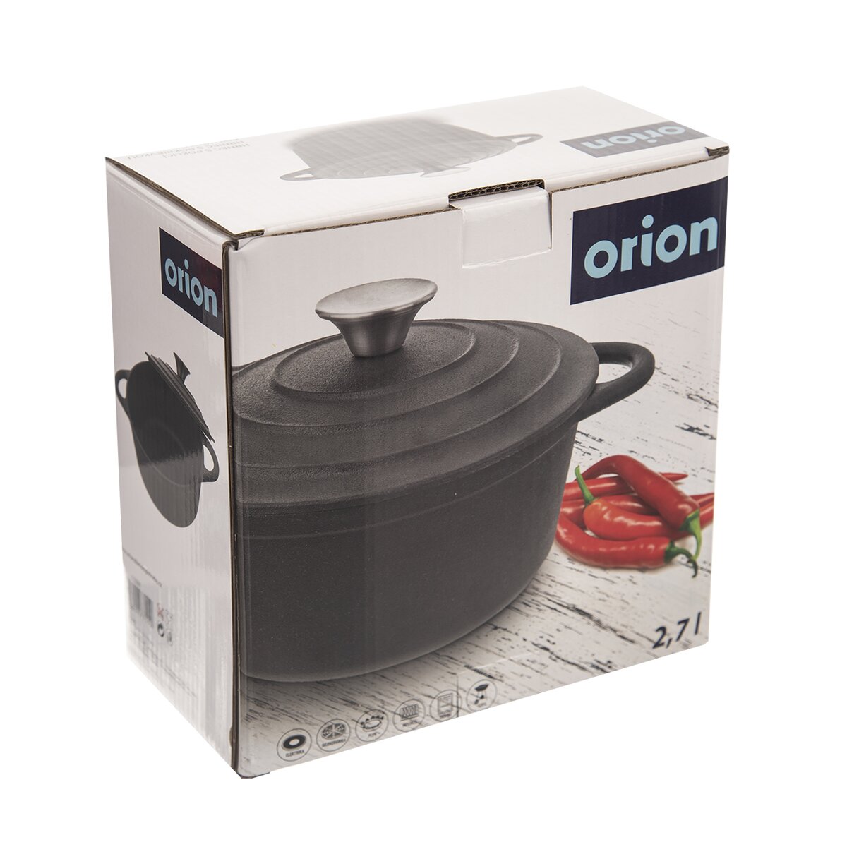 Orion Hrnec LITINA 2,7 l, 20 cm poklice 113301