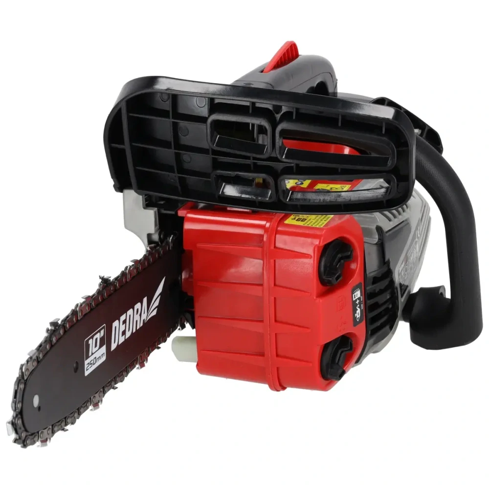 Dedra Benzínová řetězová pila Mini DED8719, 1,0 kW 25,4 cm³, lišta 10" 25 cm