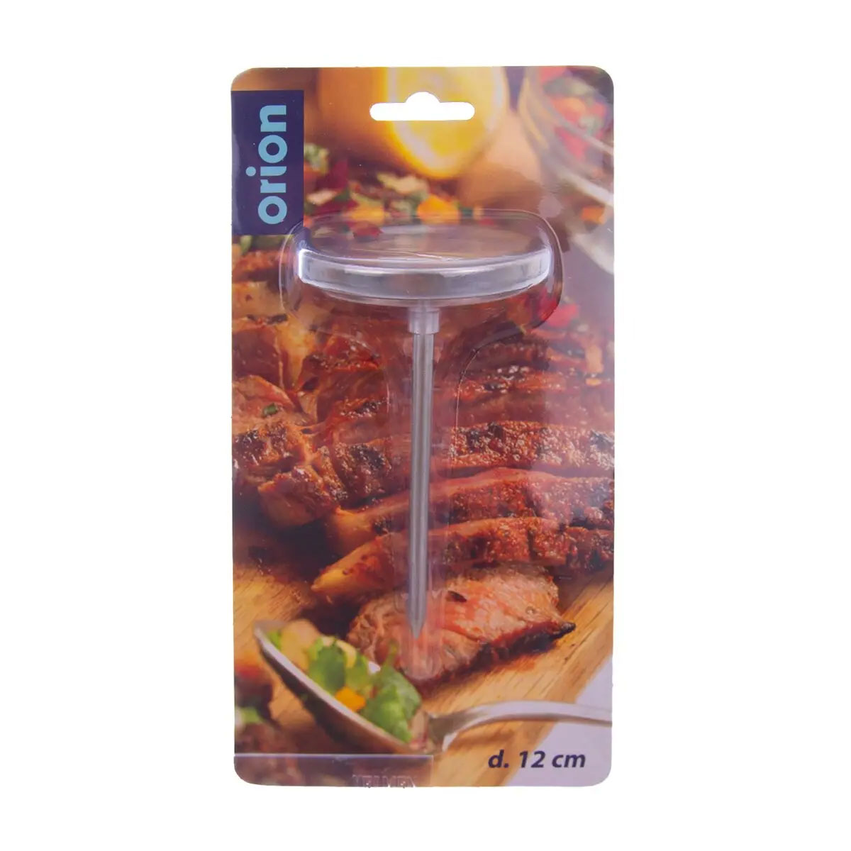 Orion teploměr do masa 6,5 / 12 cm 152826 vpichovací, kuchyňský, nerez