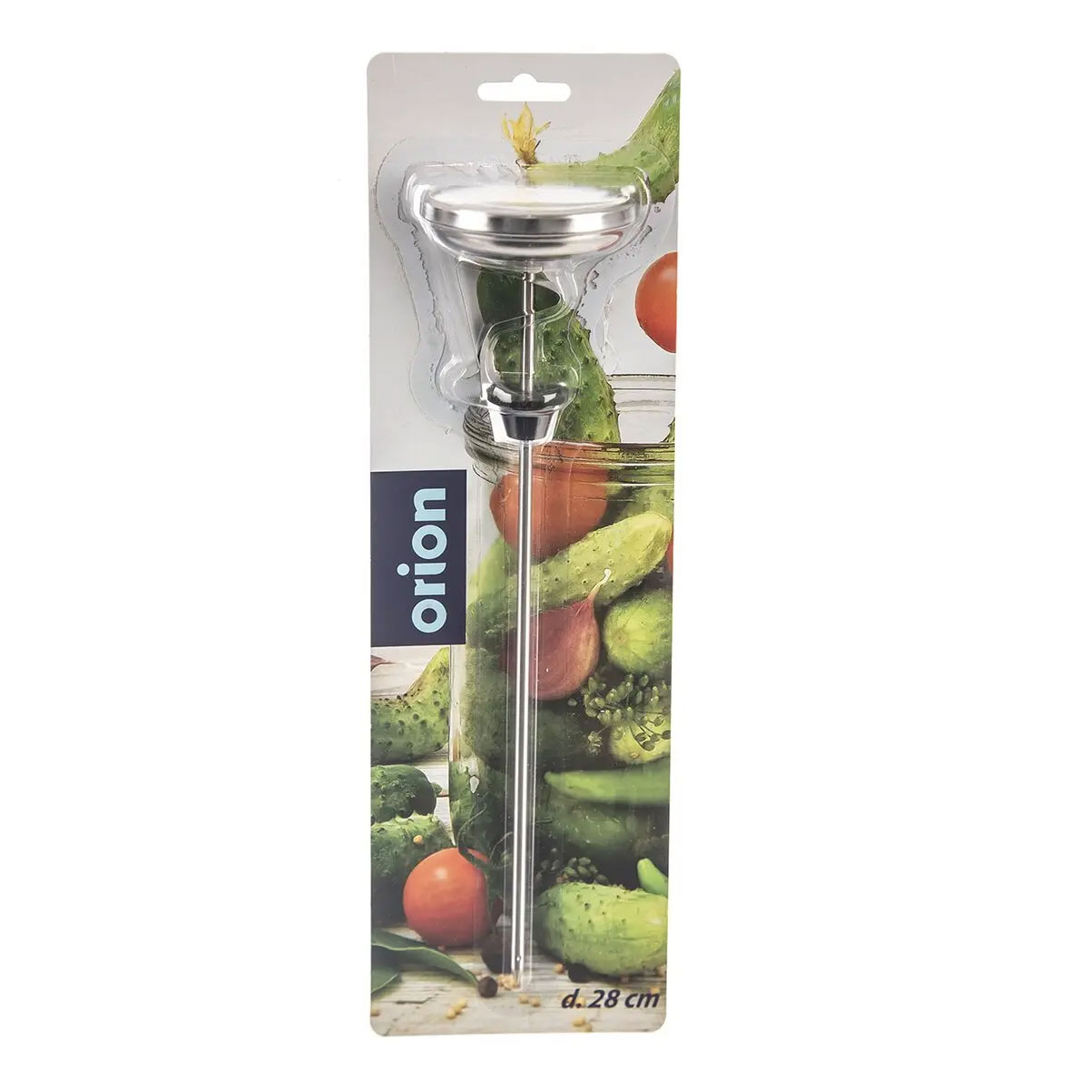 Orion Teploměr na zavařování 28 cm do 110°C 152862 nerez, sklo