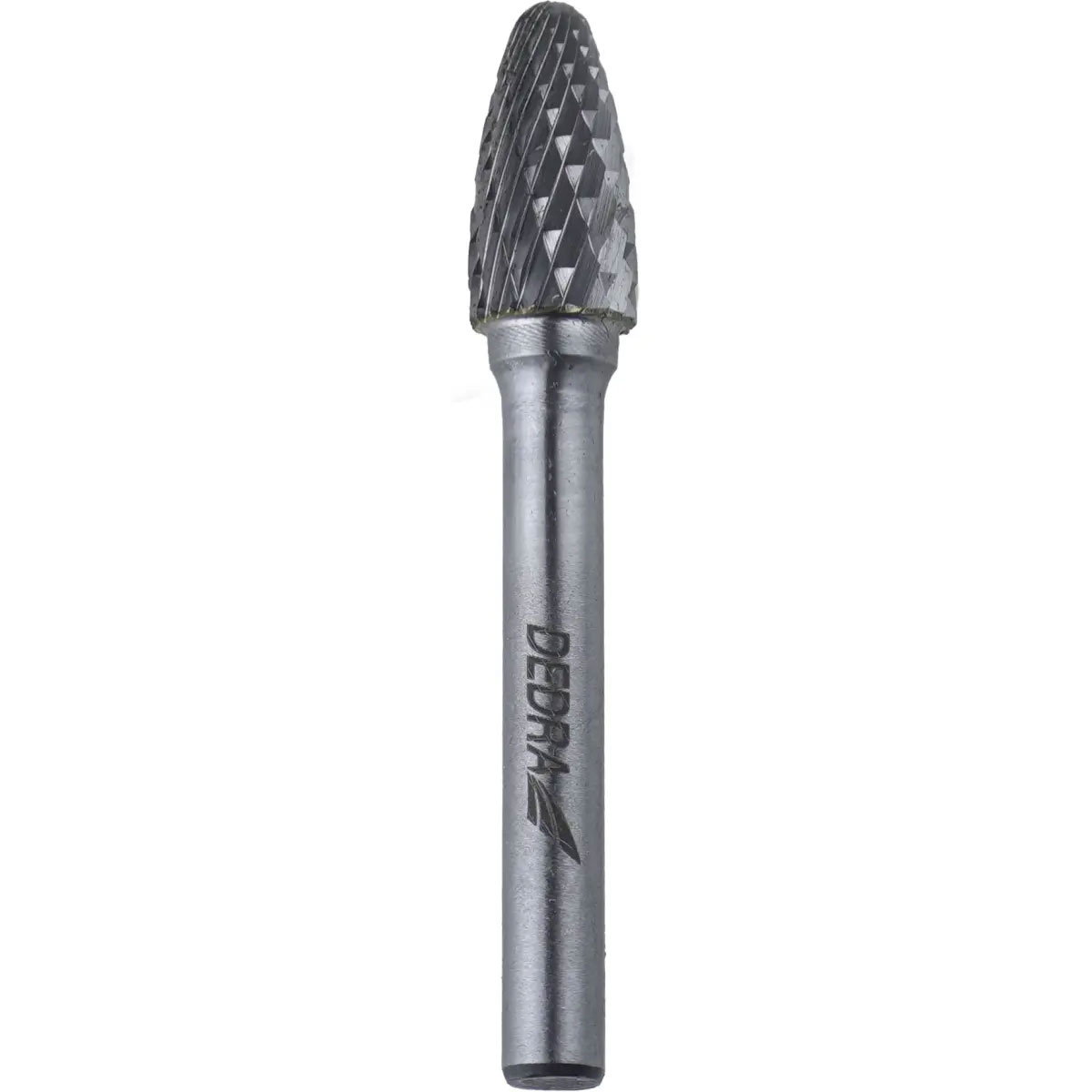 Dedra Plamenová stopková fréza H 8x20mm, stopka 6mm, 07F670 na kov