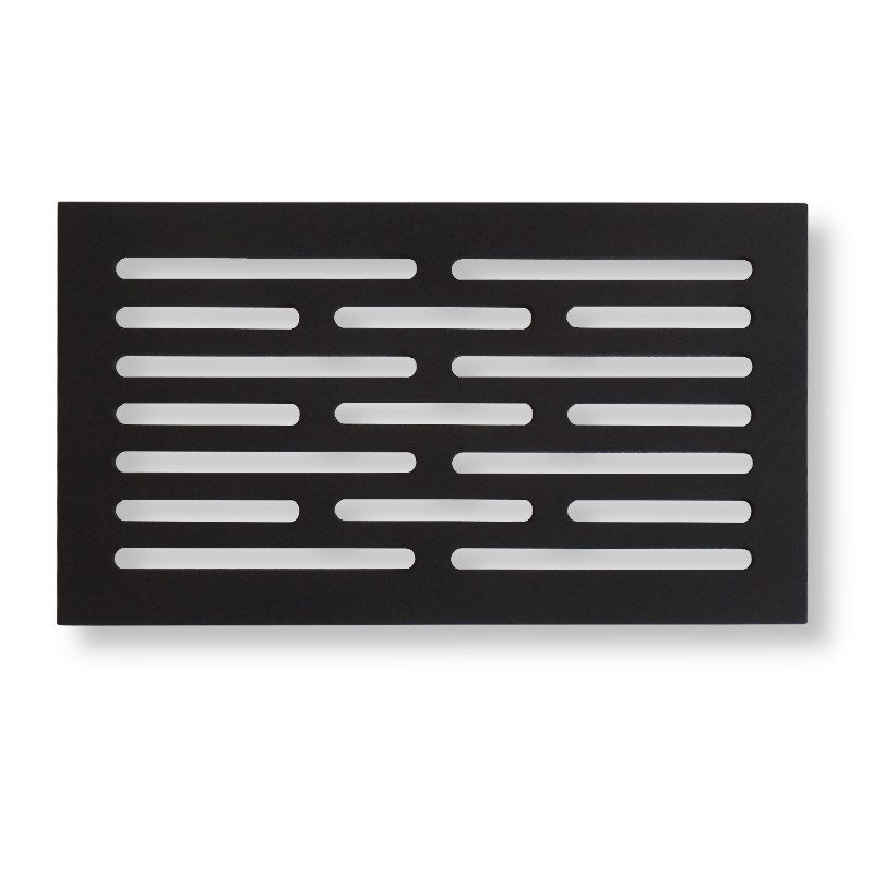 Ocelový rošt 8x14" 210x368mm do kamen, krbů tl. 8 mm LBS