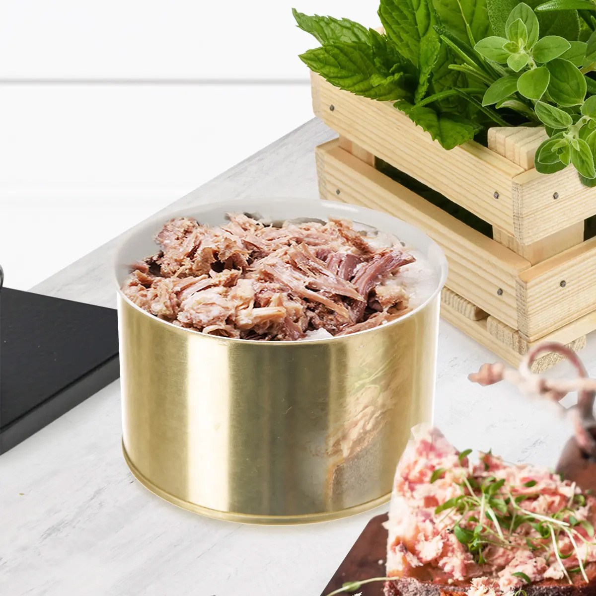 Orion Plechovka 0,49 l na zavařování 0,5 kg 129778, pocínovaná, průměr 10 cm