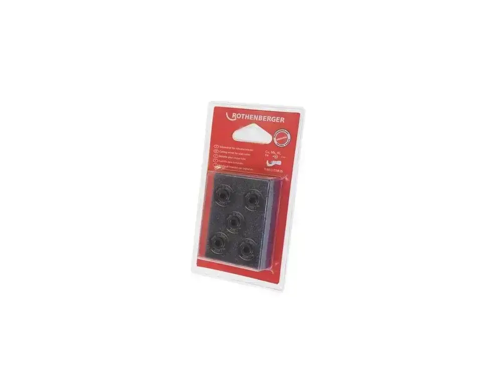 Náhradní řezací kolečka 70017D, 5 ks pro Tube Cutter 35 Rothenberger Cu, Ms, Al, Fe