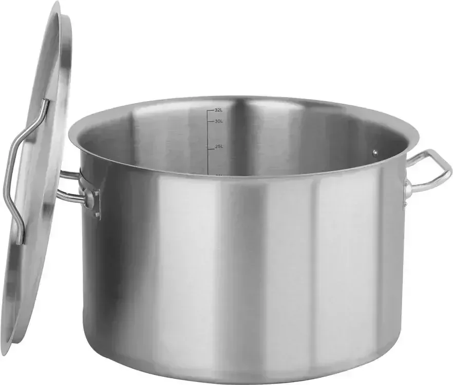 Yato Nerezový hrnec 32 l, 40x26cm, 1mm střední s poklicí YG-00051 gastro
