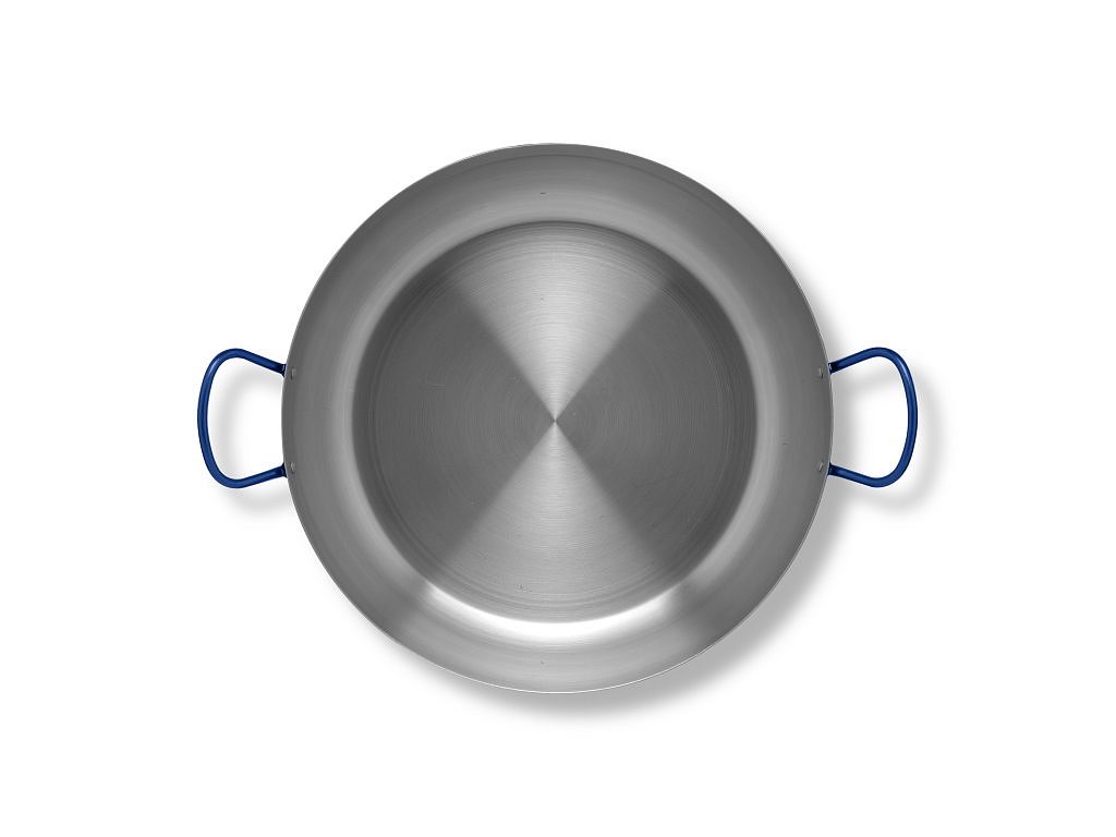 Pánev VACA Lyonesa 50 cm, 1,5mm ocelová vysoká s madly, Paella P6550 Vaello Campos