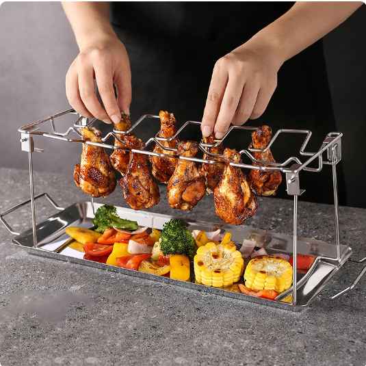 UG Grill Stojan na kuřecí stehna a křídla DP-2348, 43x14cm