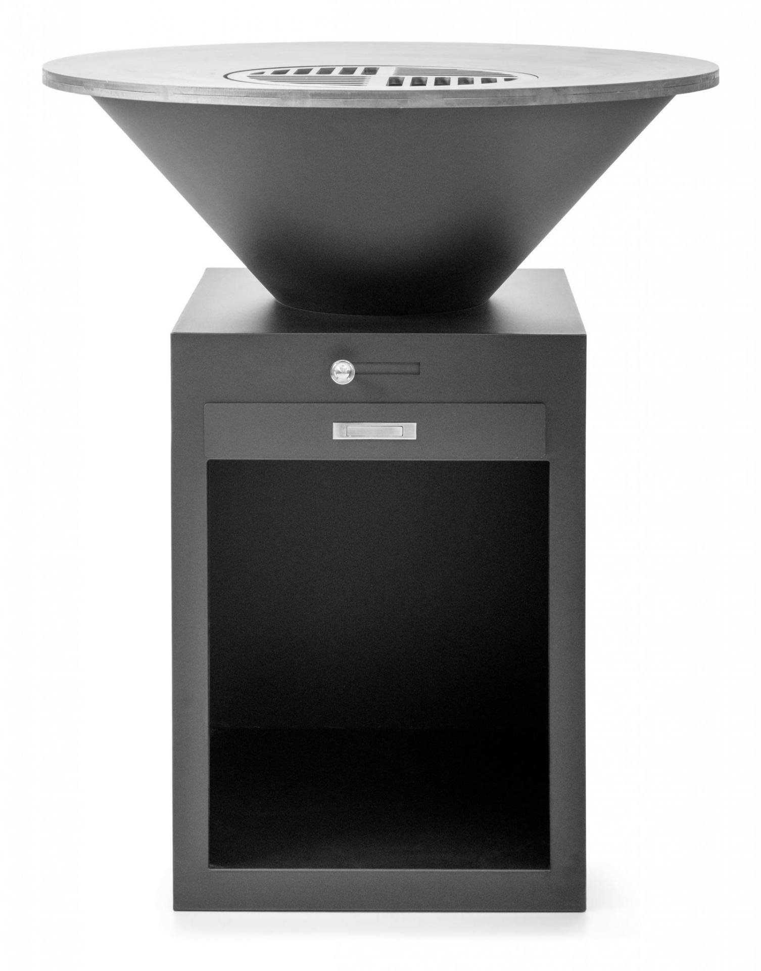 Gril G21 Oregon Black,s planchou 85 cm 6390320 kruhové