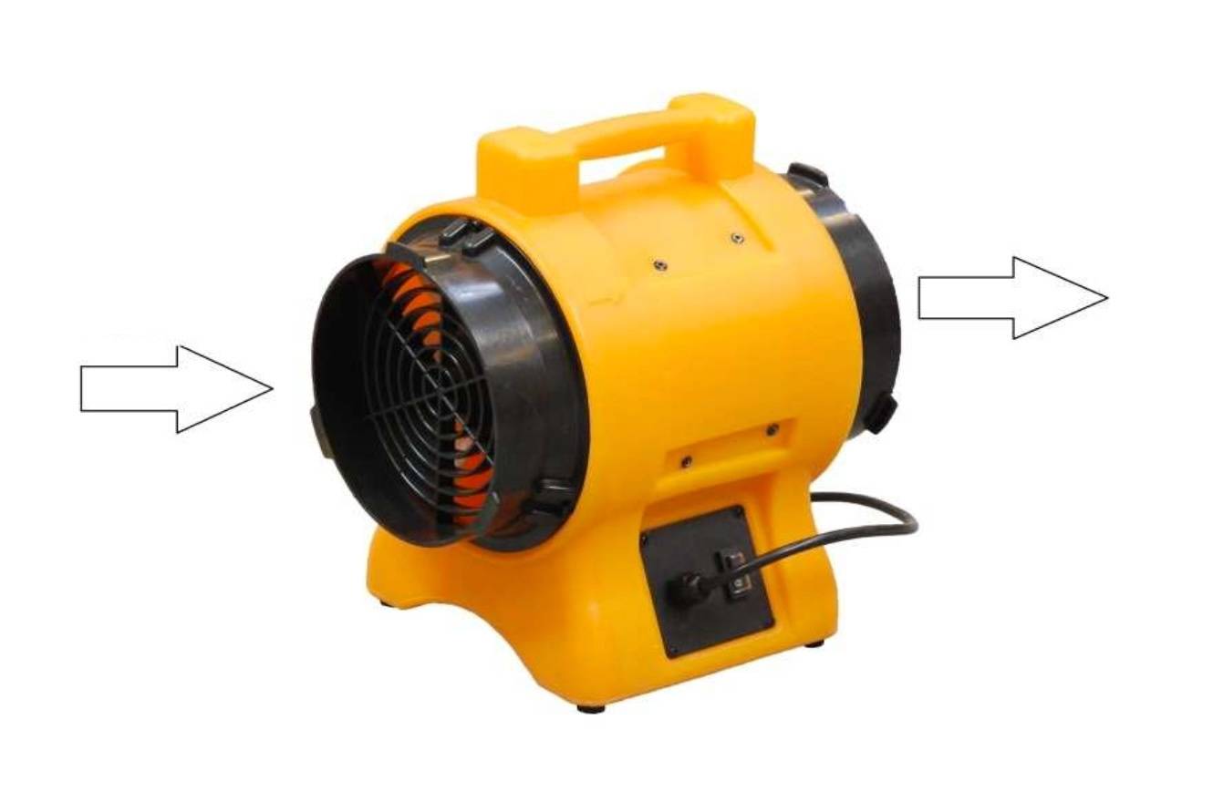 Master Mobilní průmyslový ventilátor BL6800, 300mm, 3900 m3/h, axiální, plastový 230V