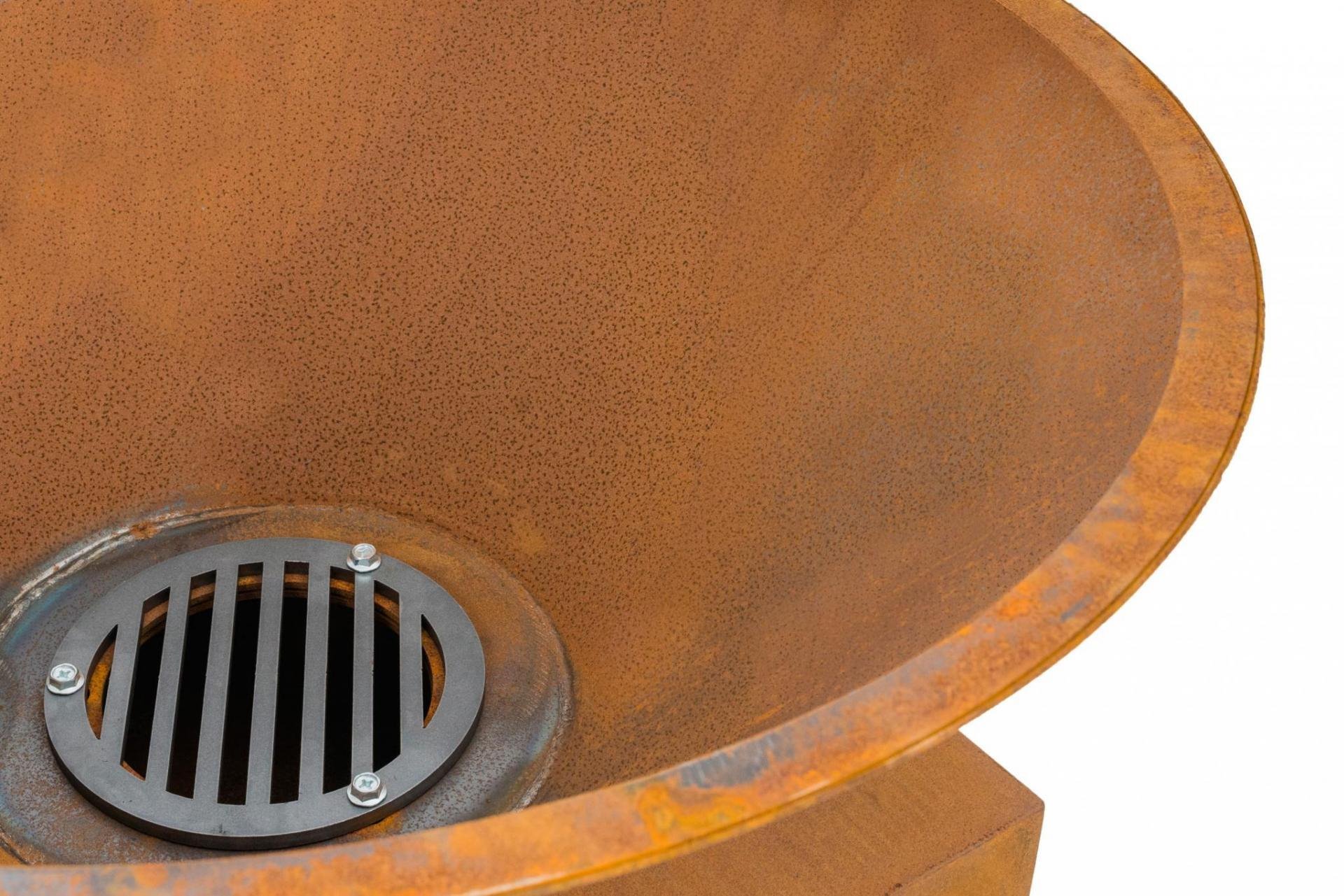 Gril G21 Oregon Corten s planchou 85 cm 63903201, kruhové