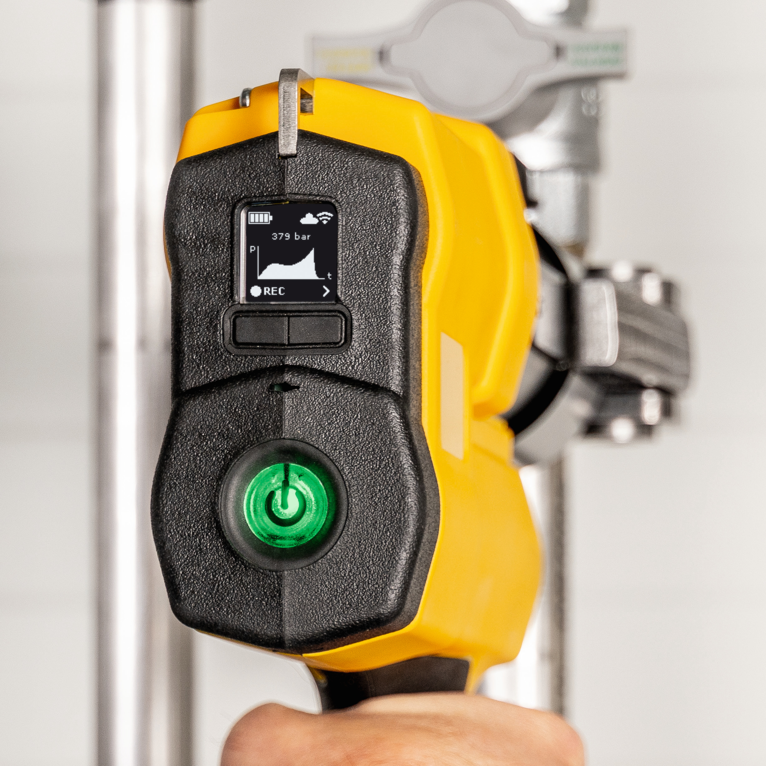 REMS Akku-Press 22V 32 kN Connected Basic-Pack 576015, lisovačka trubek, 1x2,5Ah Aku, nabíječka L-Boxx