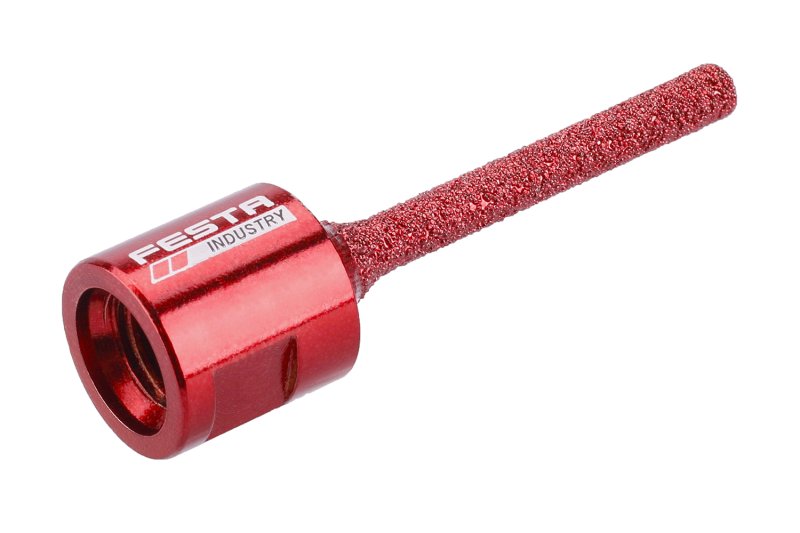 Festa korunka 6x50mm M14 brusná diamantová 24797 Industry, červená Profi