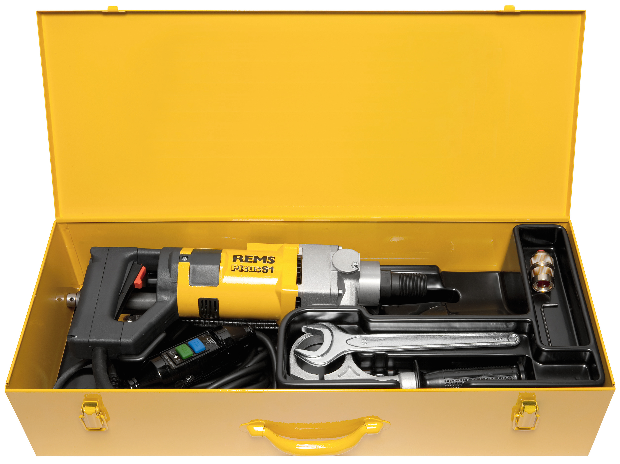 REMS Jádrová vrtačka Picus S1 Basic-Pack 180010, 230V mokré, suché vrtání do prům. 162 mm