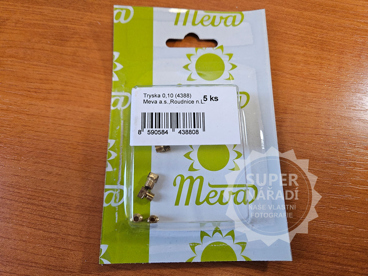 Meva ND plynová tryska 0,10 mm, 4388 propan-butan, 1 ks