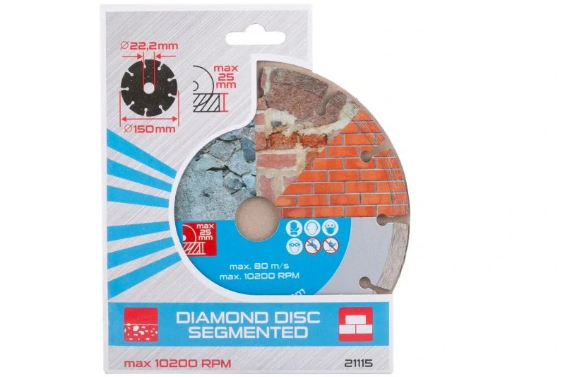 Festa Kotouč diamantový DIAMANT 150x2.2x22.2mm, 21115 segment, na beton, cihly, kámen - suchý LEVI