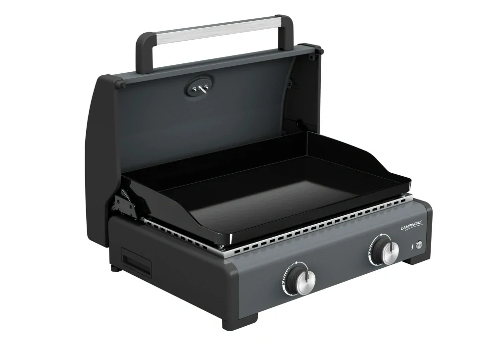 Campingaz Plancha Sigma 2 Cook, 6kW, 2217204 plynový stolní gril, 2 hořáky, víko, litinová plotna