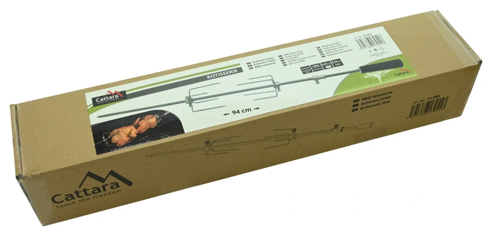 Cattara Grilovací jehla 84-94 cm 8 / 6x6 mm, 13055 + 2 ks 4-bodců