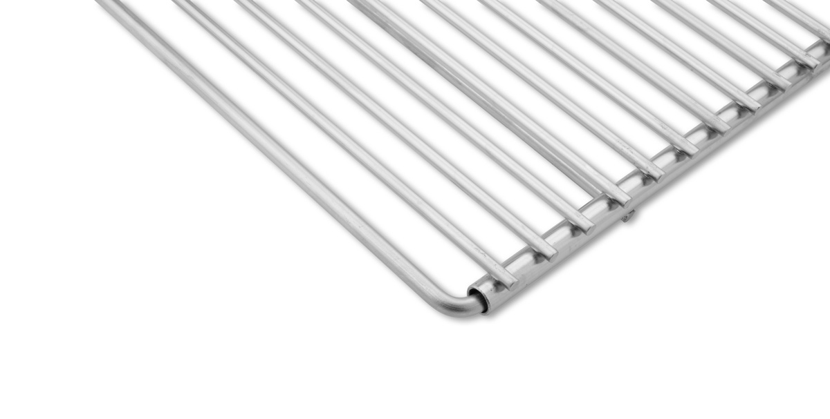 Grilovací rošt nastavitelný 60-70 x 45 cm s rukojetěmi DE1312 Deos, nerezový