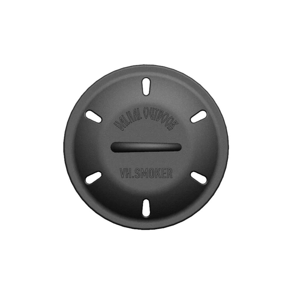 Udící box VH.SMOKER 16 x 8,5 cm Valhal Outdoor, litinový s otvory, do grilu