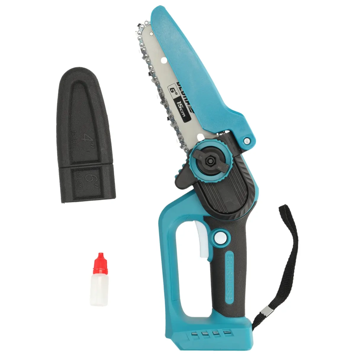 Dedra Mini Aku 18V řetězová pila 6" DED7180, 150 mm lišta, SAS+ALL