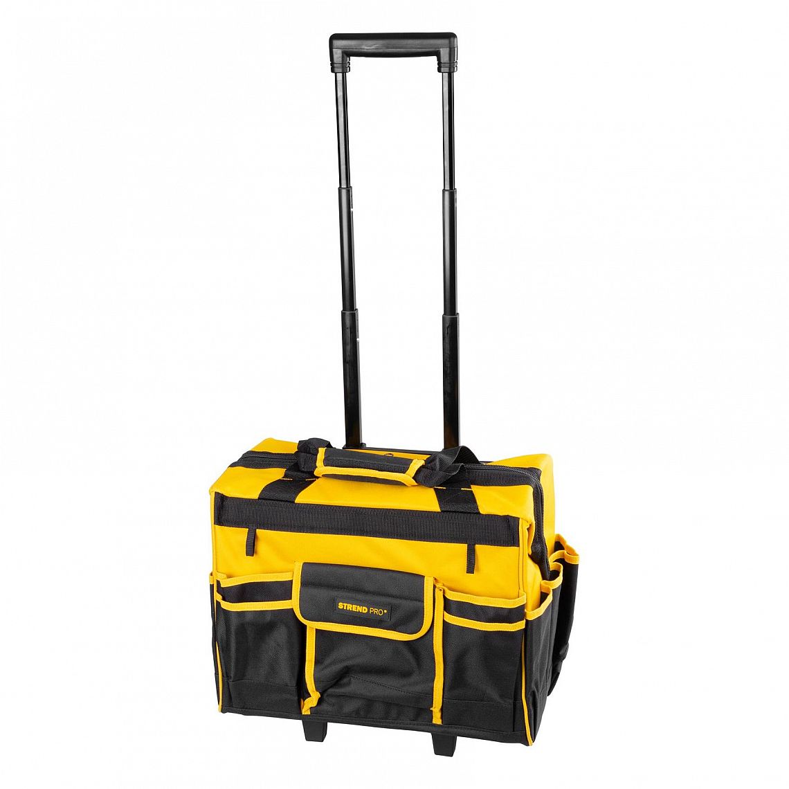 Strend Pro Brašna textilní na nářadí do 20 Kg, 2120070, 44x24x42cm, teleskopická rukojeť, kolečka