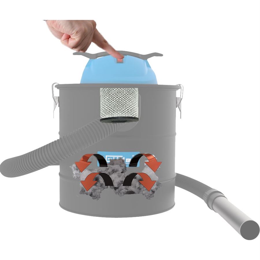 Güde vysavač popela GA 18-1200.1R 18L, 1200W, 17011 + Self Clean